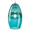 Westinghouse Pendant 60W Mini Soren, Brushed Nickel Turquoise Glass 6366300 - alternate 5